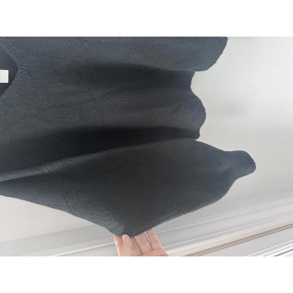 Madewell Wedged V-Neck Sweater NWT Women's Large Cotton/Merino Wool Blend - Picture 5 of 9